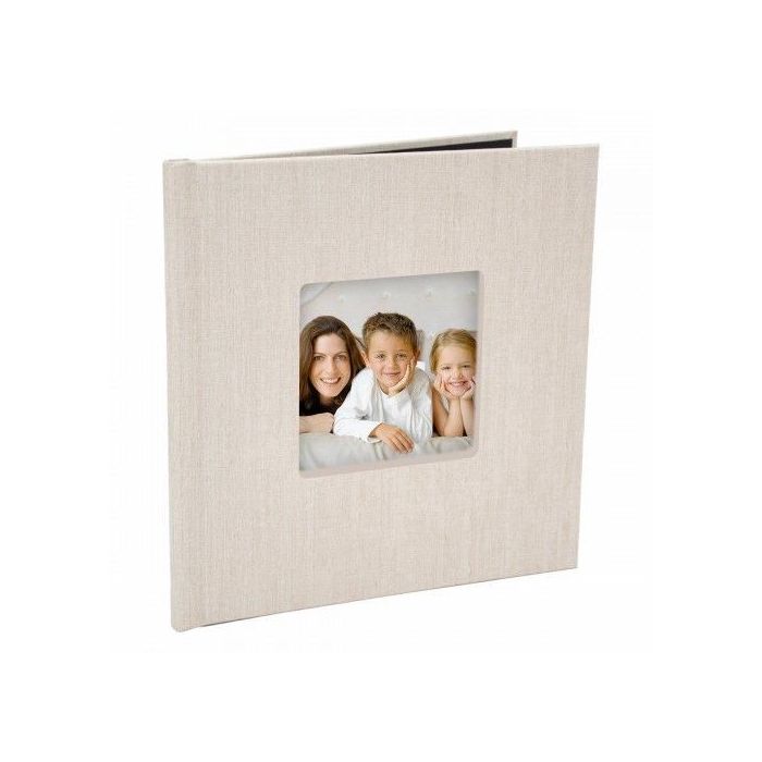 Fotogrāmata Photo Book 20x20cm 7mm horizontāla, ar lina audeklu apvilkti cietie vāki, izgriezums priekšvākā. Skavu montāža. Kashmir Oyster