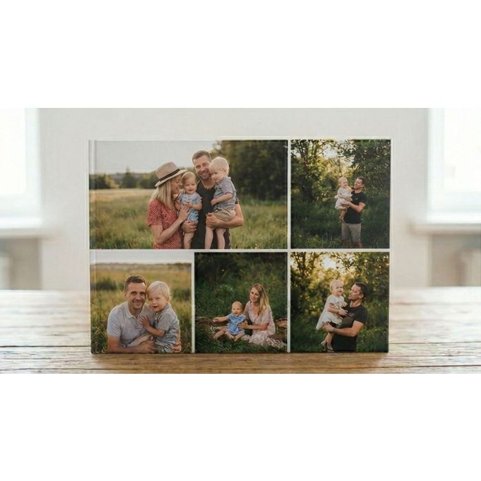 Personalizējama fotogrāmata Basic A4 120, horizontāla, ar pilnu cieto vāku apdru