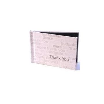 Peleman MyBook kolekcija 10x15 cm, 5 mm, "Thank You"